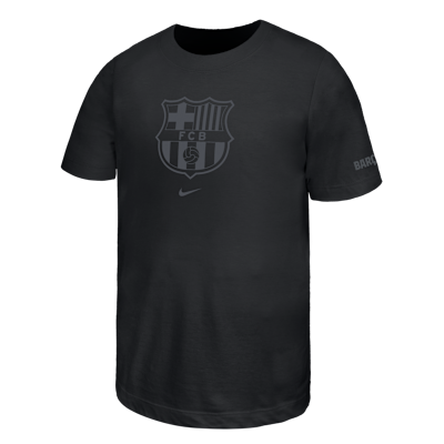 FC Barcelona Nike シャツ Lサイズ 黒 FC Barcelona Big Kids' Nike Soccer T-Shirt. Nike.com